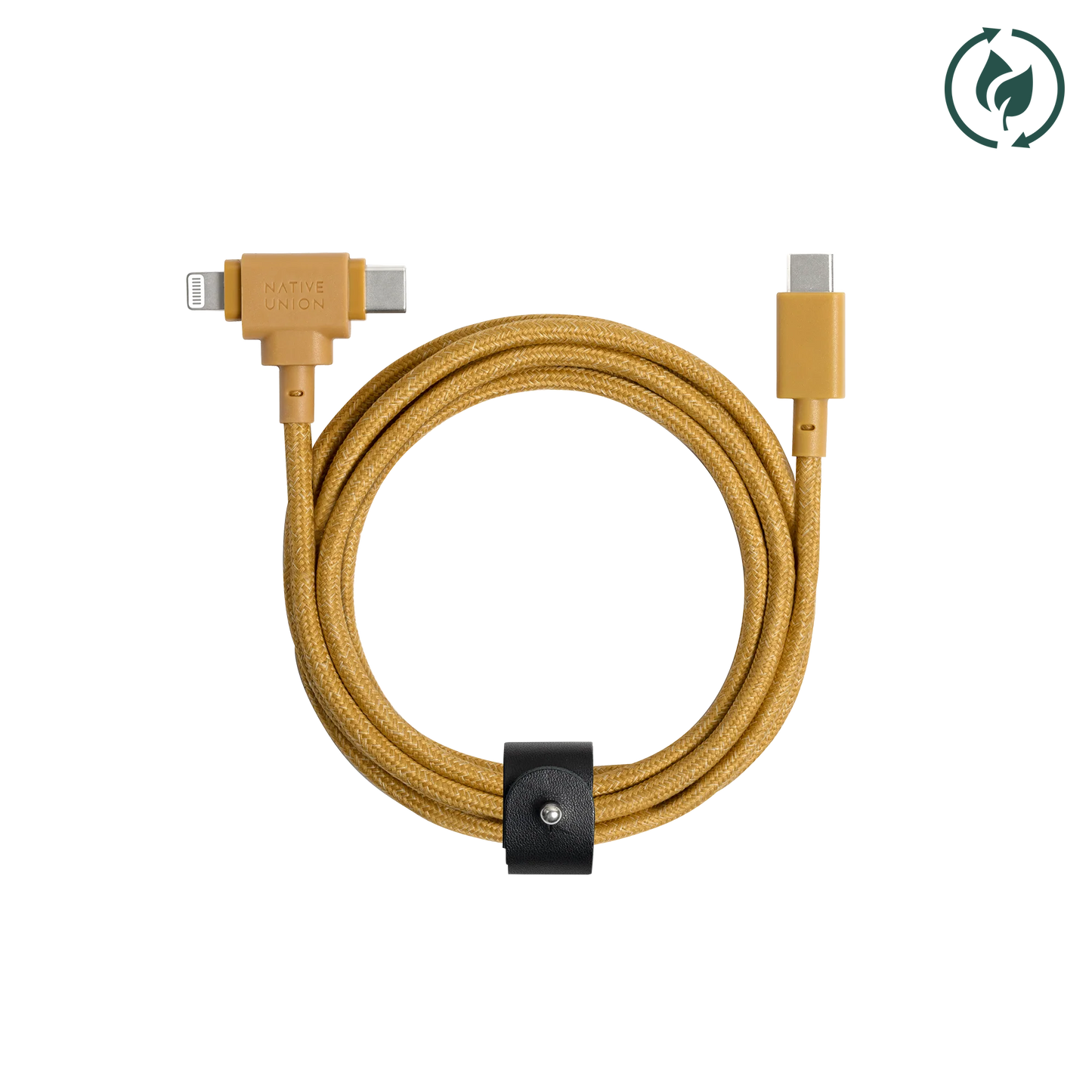 Belt Cable Duo (USB-C to USB-C & Lightning)