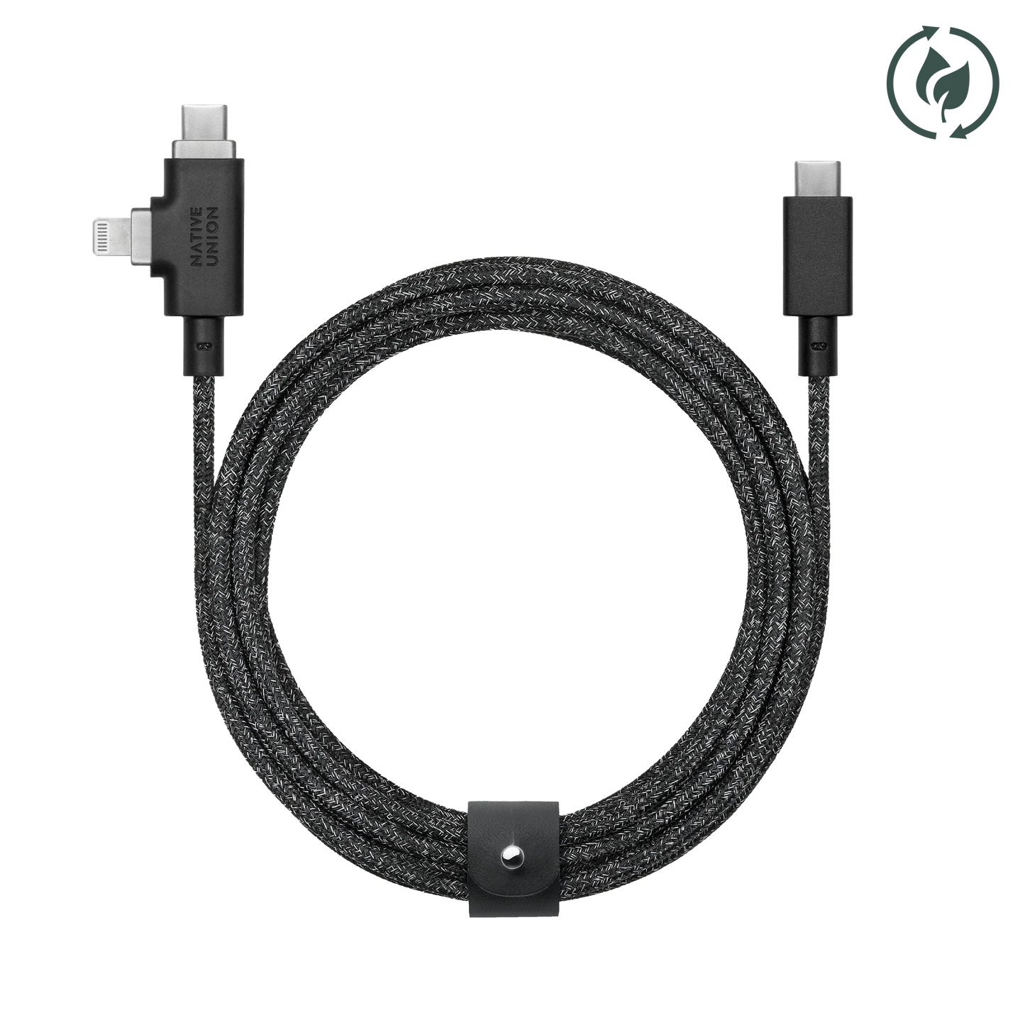Belt Cable Duo Pro 240W (USB-C to USB-C & Lightning)