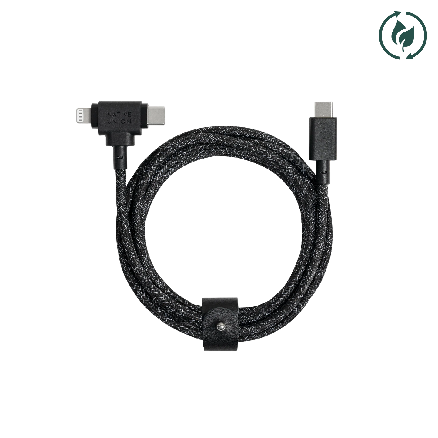 Belt Cable Duo (USB-C to USB-C & Lightning)