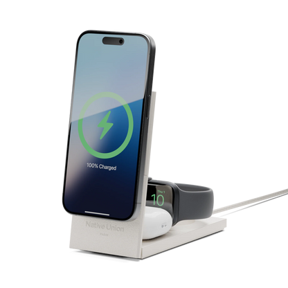 Rise 3-in-1 Magnetic Wireless Charger