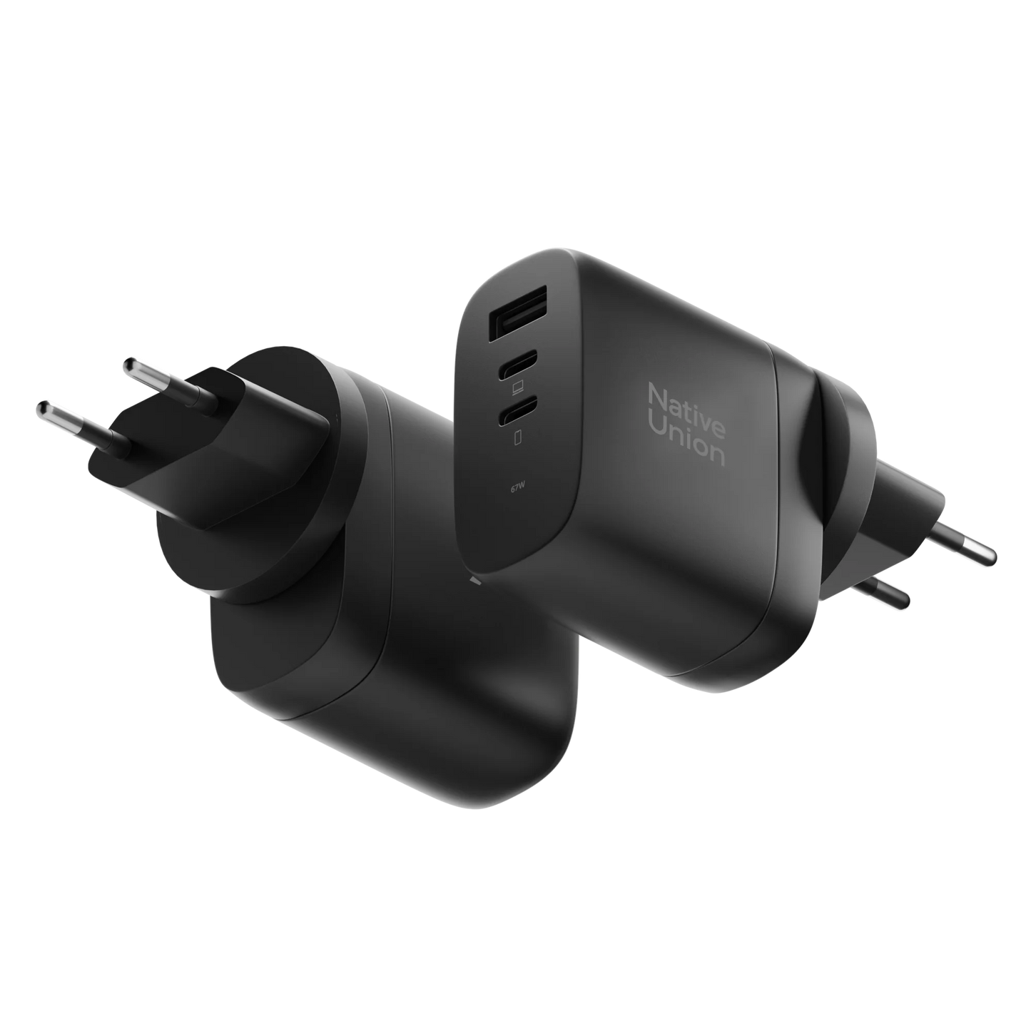International Fast GaN Charger PD 67W (3 ports)