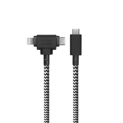 Belt Cable Duo (USB-C to USB-C & Lightning)