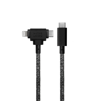 Belt Cable Duo (USB-C to USB-C & Lightning)