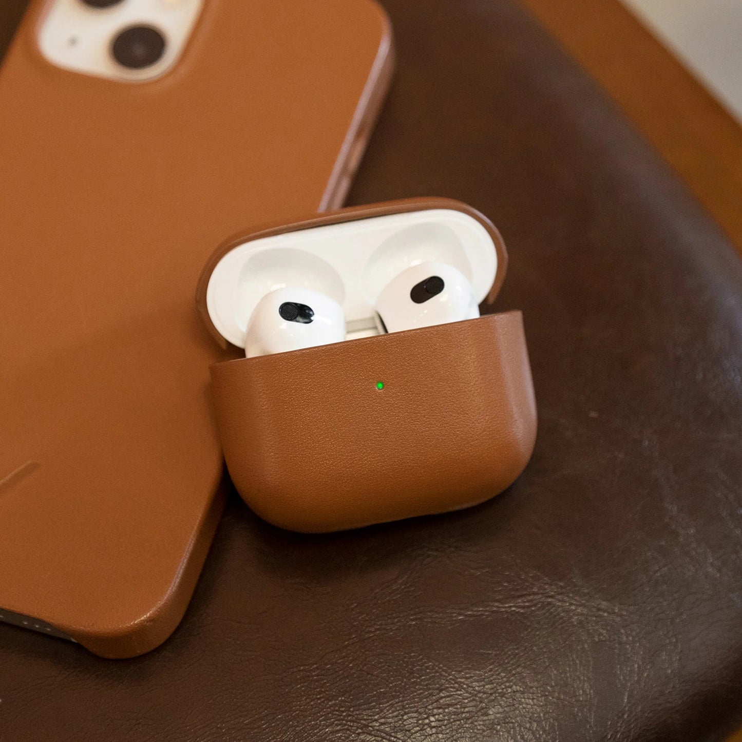 Leather Case for AirPods (Gen 3)